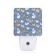 thumbnail image 1 of Balery Chicken Family Luz Nocturna LED con Sensor Automático, Enchufe con Sensor Crepuscular, Luz Suave de 0.5W para Dormitorio, Pasillo, Baño-UK, 1 of 7