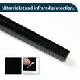 thumbnail image 6 of Unique Bargains Carbon 2 PLY Car Window Tint Film VLT 2% IRR 80% UVR 48% Black 10Ft x 36in Privacy Film 2mil PET 1 Pc, 6 of 8