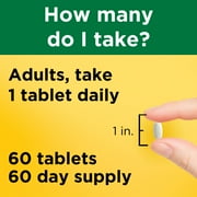 أقراص Nature Made L-Lysine 1000 مجم، مكمل غذائي، 60 قرصًا