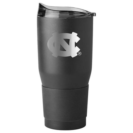 North Carolina Tar Heels 30oz. Black Powder Coat Ultra Travel Mug