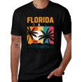 thumbnail image 2 of T-shirt We're Going To Florida  Soft Cotton Adult Heat-Transfer Graphic T-Shirt - 180g Breathable Fabric, Unisex Summer Casual Wear with Durable Heat-Printed Design, 2 of 10