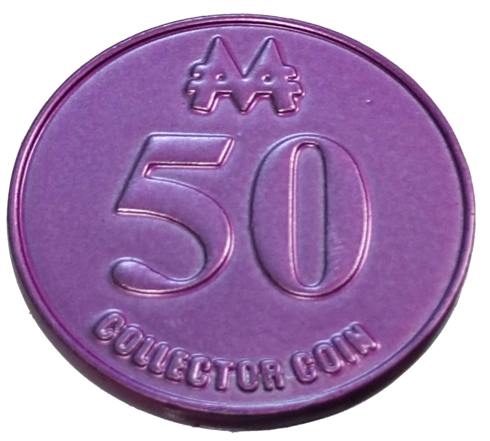 Monopoly Exclusive Collectible Tokens 50 Coin Token (No Packaging