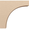 thumbnail image 3 of 7"W x 28"D x 28"H Thin Stockport Rough Cedar Woodgrain TimberThane Corbel, Primed Tan, 3 of 6