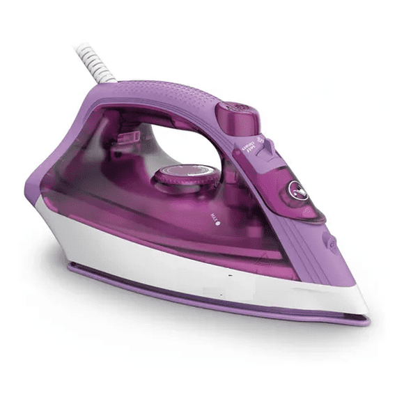 Plancha para Ropa de Ceramica Color Lila Malubero Es vaporizador