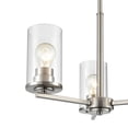 thumbnail image 3 of 2713-BN Millennium Lighting Verlana - 3 Light Chandelier-21.25 Inch Tall and 19 Inch Wide     -Traditional Installation, 3 of 7