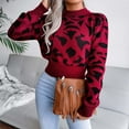 thumbnail image 6 of Herrnalise Women's Knitted Crop Tops Women Fashion Casual Long Sleeve Hollow Out Base Knitted Sweater Pullover Jumper Sweaters, 6 of 6