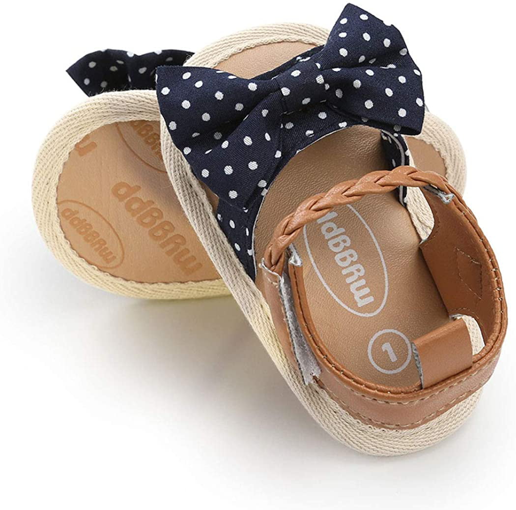 Infant Baby Boys Girls Summer Beach Breathable AthleticSports Anti-Slip Sandals Soft Sole Newborn First Walker Crib Shoes 
