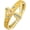 Silver Plated with Gold, variant on Cross Ring with Mustard Seed 925 Sterling Silver With God All Things Are Possible Band Rings, Size 4-13