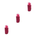 thumbnail image 4 of Youkk Polyester Easy To Ad Clean Wedding Tape Wedding Party Decorations Durable And Reliable Roll Tulle rose red 3Set, 4 of 6