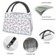 thumbnail image 4 of Fotbe Butterflies on Polka Dots Bolsa Térmica Portátil con Estampado, Bolsa de Entrega de Alimentos Aislada, Bolsa Reutilizable de Gran Capacidad para Comidas y Supermercado, 4 of 6