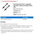 thumbnail image 2 of Front Sway Bar Link Kit - Compatible with 2006 - 2008 Lincoln Mark LT Base RWD 2007, 2 of 2