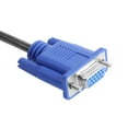 thumbnail image 4 of Cable Divisor Cable divisor VGA 1 computadora a 2 monitores duales Cable macho a hembra (azul), 4 of 7