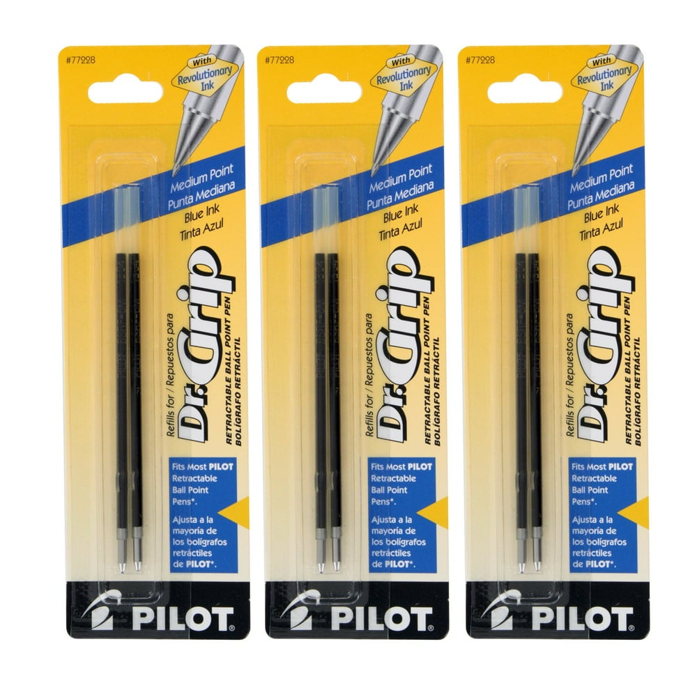 EasyTouch Dr Grip Retractable Ballpoint Pen Refills