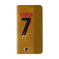 thumbnail image 2 of Keyscaper Bijan Robinson Brown Atlanta Falcons Folio iPhone Case, 2 of 7