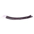 thumbnail image 2 of Pulsera de cuentas redondas de ojo de tigre de piedra natural, 4 unidades, accesorio de joyería DIY, color morado, 2 of 14