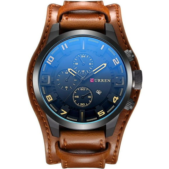 Reloj Curren KREA961111 marrón Hombre Cuarzo
