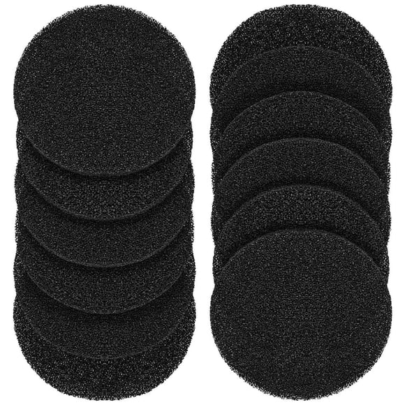 HLONK 12Pcs Kitchen Compost Bin Charcoal Filter Replacements  Compost Pail Replacement Carbon Filters 6.29 inch  Round