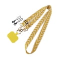 thumbnail image 1 of Bearachild Cordón duradero con costuras finas y cordón para teléfono móvil artesanal exquisito resistente a desgarros Videojuegos y accesorios amarillo, 1 of 6