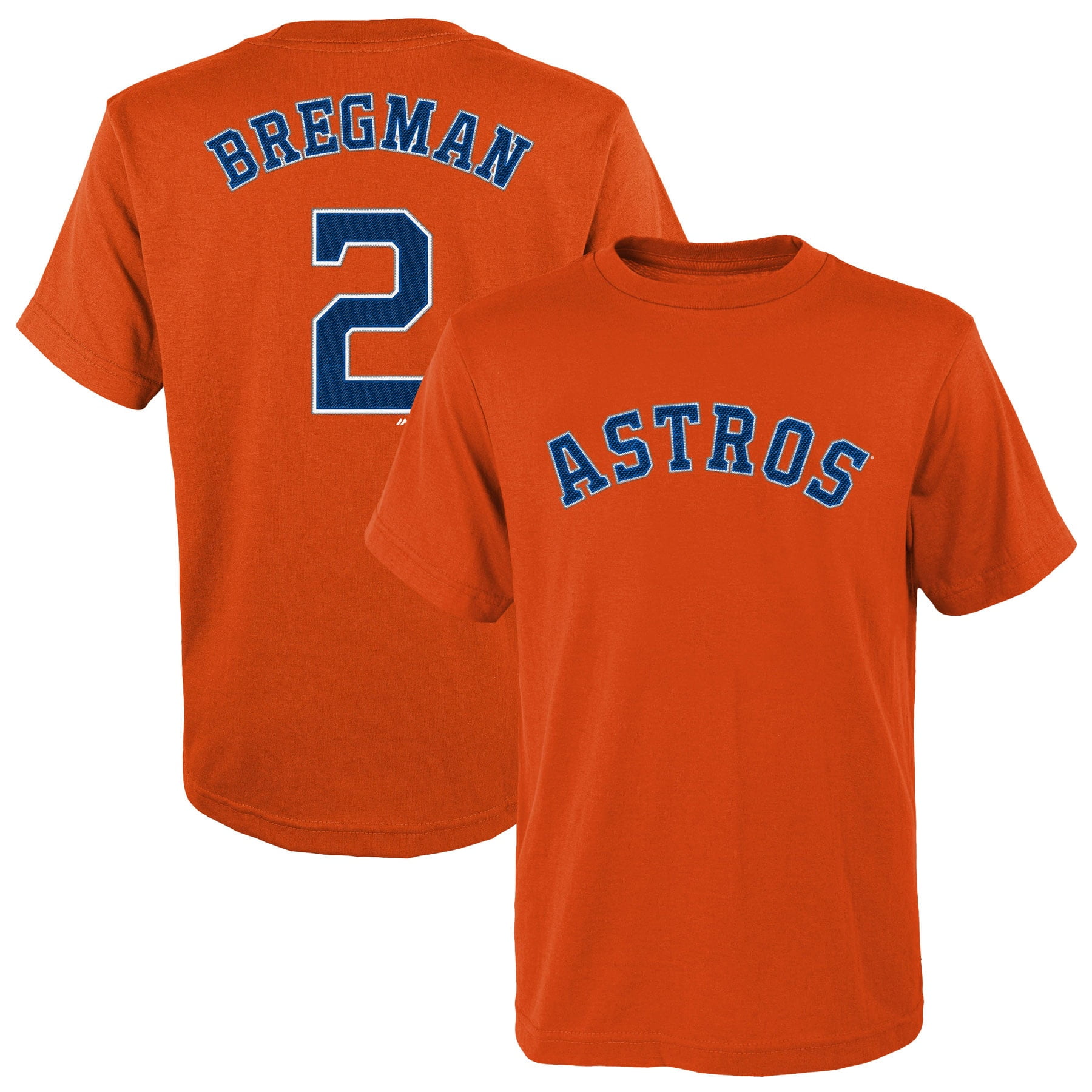 Alex Bregman Houston Astros Majestic Youth Player Name & Number TShirt