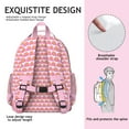 thumbnail image 4 of Retro Bohemian Elephant Print Waterproof School Backpack for Teens - Ergonomic Travel Daypack with Breathable Padded Straps, 4 of 4