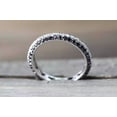 thumbnail image 2 of 2Ct Round Cut Lab Created Diamond Women's Christmas Band Ring 14K White Gold Plated, 2 of 4