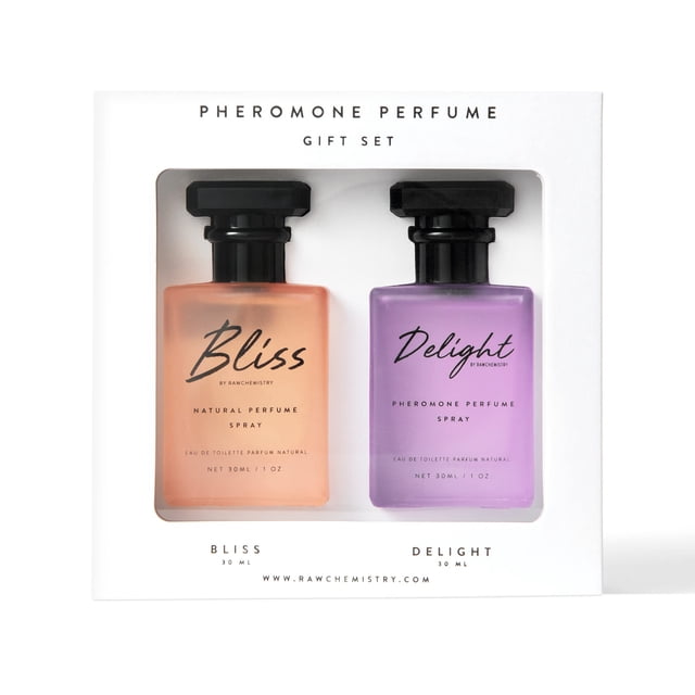 Set de regalo de perfume RawChemistry Bliss and Delight Pheromone