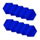 thumbnail image 1 of 48 piezas 3D espejo pared pegatina hexagonal DIY espejos pegatina autoadhesiva mosaicos calcomanías para dormitorio decorar, C, 1 of 3