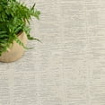 thumbnail image 3 of Nourison Hues Ribbed Indoor Area Rug Ivory Grey 5'3" x 7'3", 3 of 9