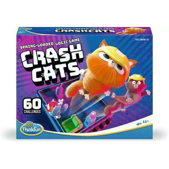 ThinkFun Crash Cats Logic Game
