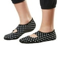 thumbnail image 7 of NuFoot Mary Janes Women's Foldable Flats – Black/White Polka Dot, X-Large, Indoor Slippers & Travel Shoes, 7 of 7