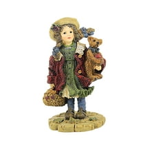 Boyds Bears Resin Candice W/ Matthew - One Figurine 4.75 Inch, Resin - Dollstone Apples 3514