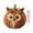 Owl, variant on QISIWOLE DIY Fox Pumpkin Sewing Kit Animal Themed Woodland Patchwork Craft Set Pre-cut Animal Pumpkins 7.9in