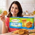 thumbnail image 4 of Wheafree Biscuits Digestifs Sans à Haute Teneur en Fibres 200 g – Biscuits Multigrains Sans Gluten, Collation Santé Riche en Fibres, Biscuits Sans Blé pour l'Heure du Thé, Végétarien, 4 of 8
