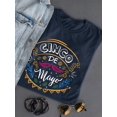 thumbnail image 3 of Cinco De Mayo Chili Mustache Shaped T-Shirt Women -Image by Shutterstock, Female 3X-Large, 3 of 4