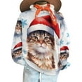thumbnail image 7 of Oplxuo Ugly Christmas Sweatshirts for Women Casual 2025 Long Sleeve Xmas Print Pullover Shirts Crew Neck Sweaters, 7 of 7