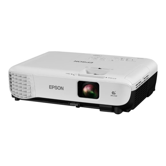 Epson VS350 - 3LCD projector - portable - 3300 lumens (white) - 3300 lumens (color) - XGA (1024 x 768) - 4:3 - with 1 year Epson Road Service Program