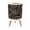 Color 1, variant on Small Trash Can with Lid Natural Stone Wall Neutral Earth Tones 1.8 Gallon Dog Proof Trash Can Round Garbage Can Waste Bin Wastebasket for Bathroom Bedroom Living Room