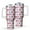 White-3, variant on Christmas 40oz Tumbler– Stainless Steel Insulated Tumbler with Handle and Straw, Large Capacity Travel Cup for Hot & Cold Drinks