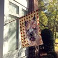 thumbnail image 2 of Carolines Treasures SC9686CHF Norwich Terrier Automne Feuilles Drapeau Toile Maison Taille, 2 of 4