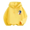thumbnail image 3 of Sudadera con capucha para niño de 2 a 12 años, ropa de abrigo para niño y niña, ropa de bebé Sonic, tops de primavera 2024, ropa para madres y niños, 3 of 5