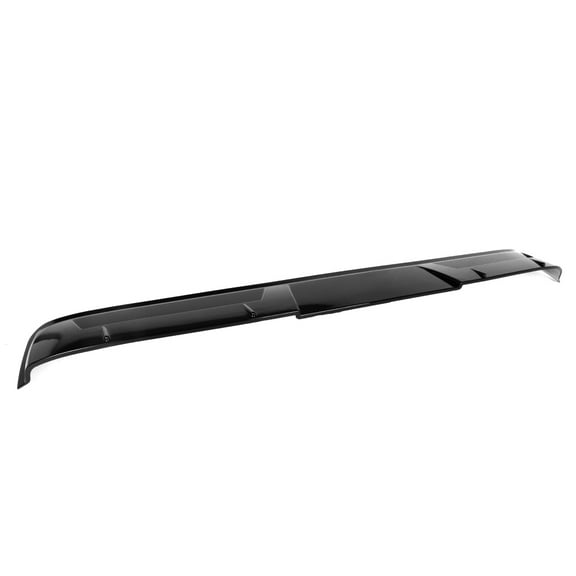 Ikon Motorsports Compatible with 18-25 Toyota Camry V2 Style Rear Roof Fin Spoiler Window Wing Gloss Black ABS 2018 2019 2020 2021