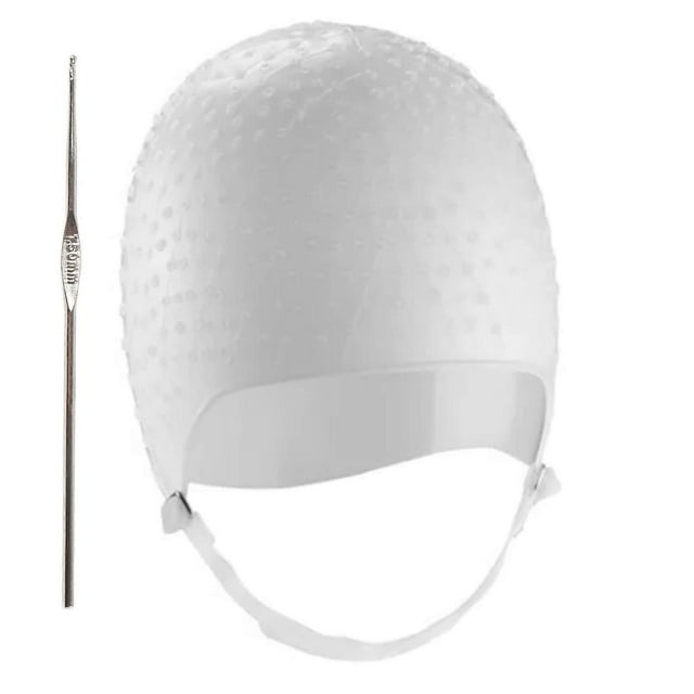 Silicone Hair Coloring Cap, Reusable, Flexible, High Elasticity, Foldable