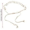 thumbnail image 3 of TIERPOP Woven Seashells Belt Cowgirl Waistband with Shells Waistband for Girls Women Lady, 3 of 14