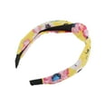 thumbnail image 5 of Unique Bargains 1 Pc Elegant Knot Headbands for Women Yellow, 5 of 6