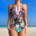 thumbnail image 2 of My Hero Academia Women's One-piece Swimsuit Bathing Suits High Neck Tummy Control Swimwear Swim Suit S, 2 of 7