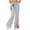 *Gray, variant on VBVC Women's Y2K Bow Flare Leg Sweatpants,Ladies High Waisted Trousers,Stretchy Pull-On Pants for Women,Pink,S-2XL