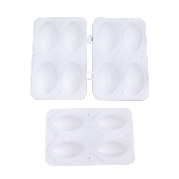 Meatball Mold, Time Saving 4 Grid ABS Manual Meatloaf Mould Dishwasher Safe Safe Easy To Use For Homemade