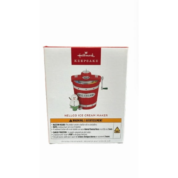 2025 Nellco Ice Cream Maker (Christmas) Hallmark Keepsake Christmas Tree Ornaments QGO2435