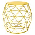 thumbnail image 1 of Adeco Trading Home Garden Accent Wire Round Stool, 1 of 4