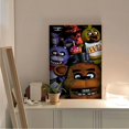 thumbnail image 3 of Póster de Five-nights-at-Freddy's de Fnaf, sin marco, papel Kraft para bar, club, póster vintage, arte de pared, pintura, dormitorio, estudio, pegatinas, 3 of 5